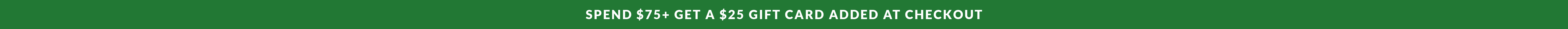 Christmas in July | Earn a $25 Gift Card